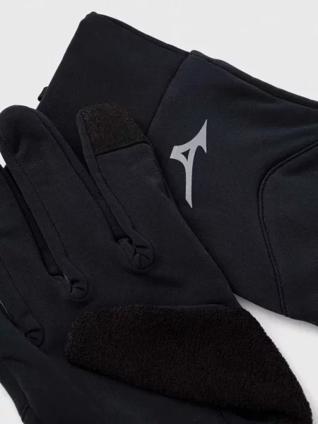 Rękawiczki Mizuno Warmalite Czarno S białe