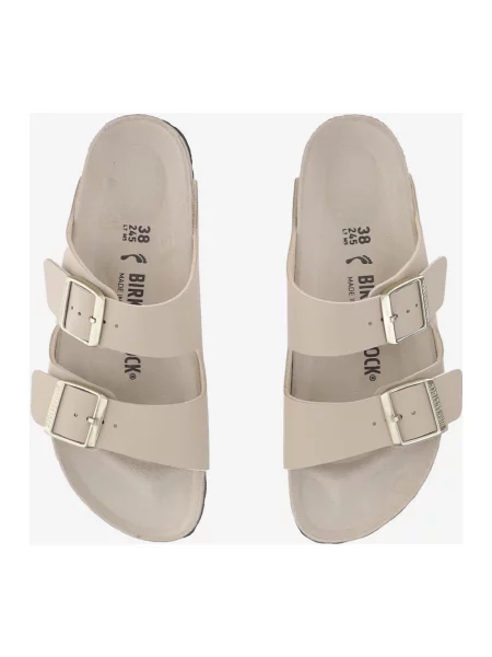 Klapki Birkenstock beżowe