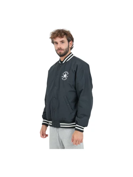 Kurtka Converse Varsity Graphic Bomber converse black czarny