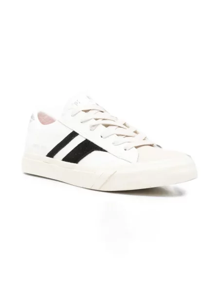 Sneakerși Pro-keds din piele clasici alb