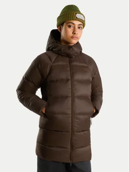 The North Face Пухено яке Hydrenalite™ City Тъмнокафяв