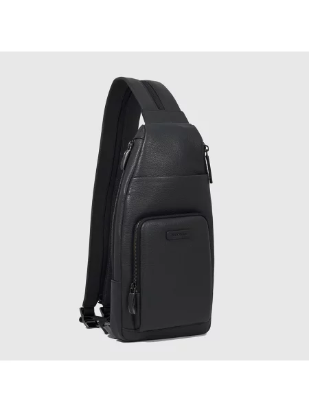 Torba crossbody Piquadro czarna