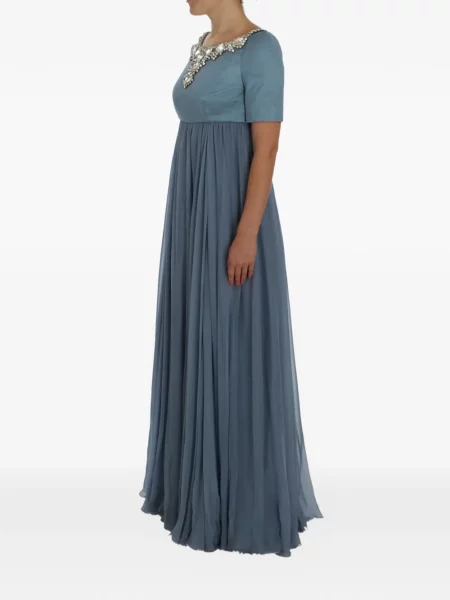 Rochie maxi Dolce & Gabbana albastru