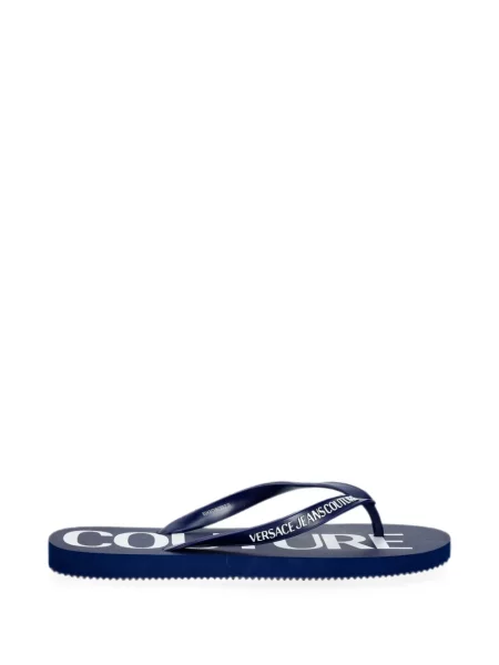 Șlapi Versace Jeans Couture cu imagine albastru