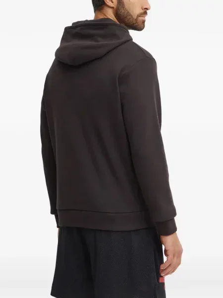 Hanorac cu glugă Puma cu imagine negru
