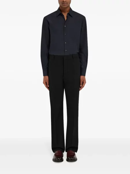 Pantaloni Ferragamo cu autograf negru