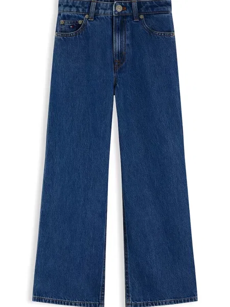 Tommy Hilfiger wide leg traperice za djecu WIDE LEG plava