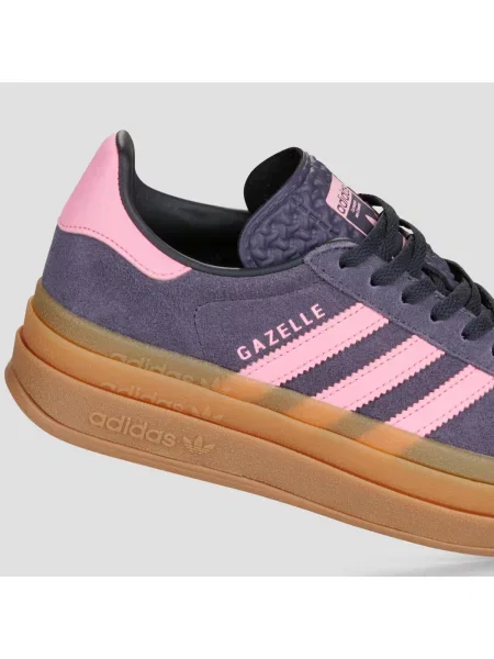 Sneakerși Adidas Gazelle din piele violet