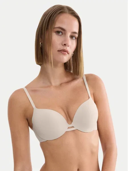 Triumph Σουτιέν με μπανέλα Body Make-Up Illusion μπεζ