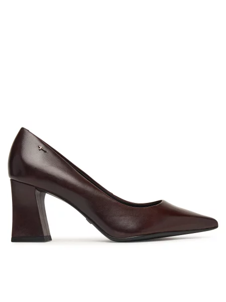Pantofi pumps Tamaris maro