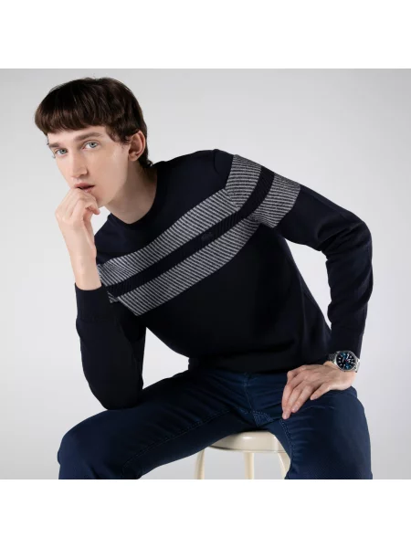 Lacoste светр чоловічий синій