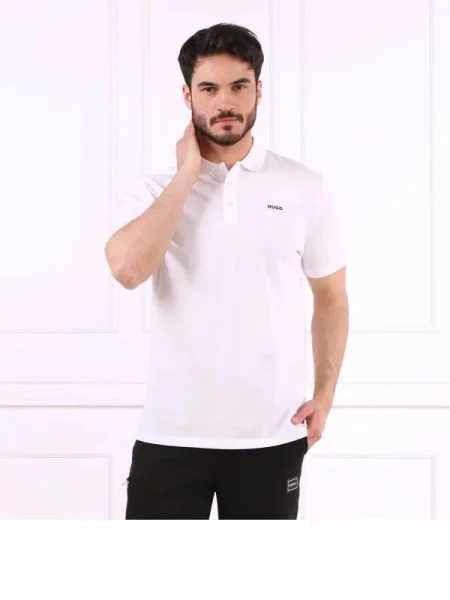 HUGO Tenisz póló fehér