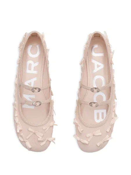 Balerini Marc Jacobs cu funde roz