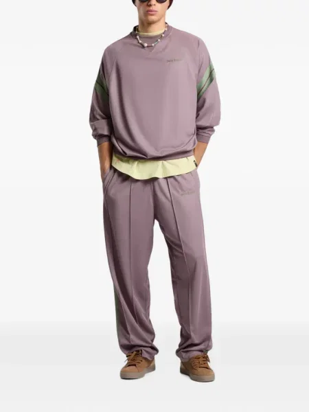 Hanorac Palm Angels cu imagine violet