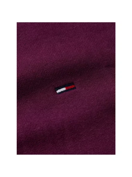 Bluza nierozpinana Tommy Jeans z okrągłym dekoltem brązowa