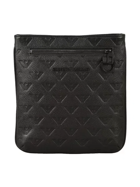 Torba crossbody Emporio Armani czarna