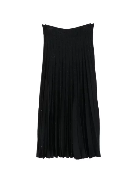 Fustă Balmain cu paiete negru