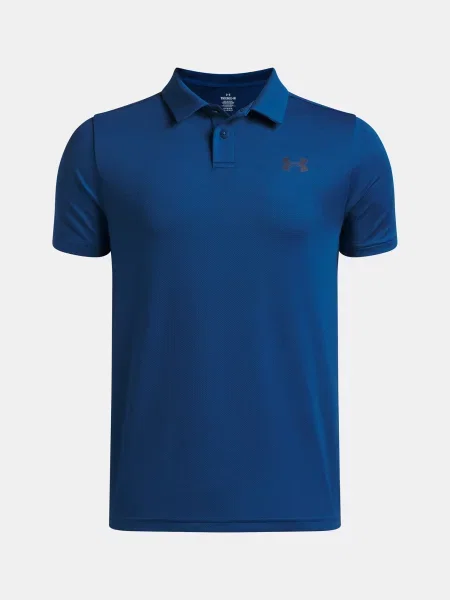 Tricou polo copii Under Armour albastru
