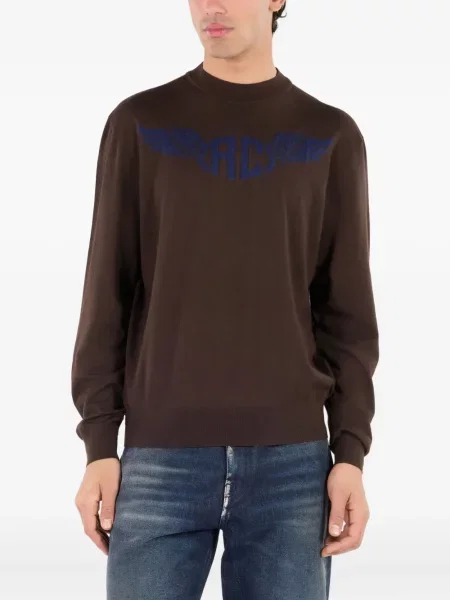 Pulover Roberto Cavalli de lână maro