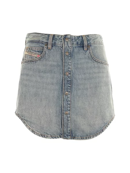 Spódnica jeansowa Diesel niebieska