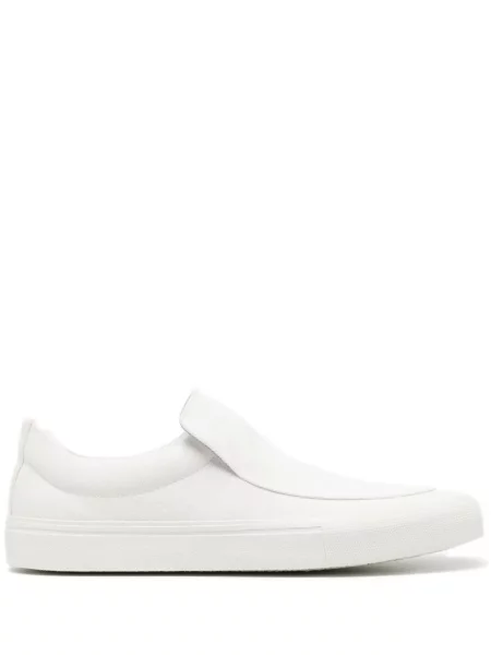 Sneakerși James Perse din canvas alb