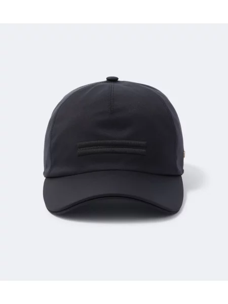 Șapcă Zegna cu broderie albastru