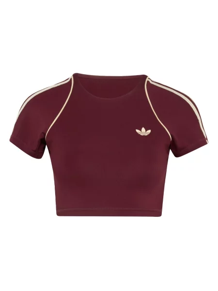 ADIDAS PERFORMANCE Tricou funcțional roșu bordeaux alb