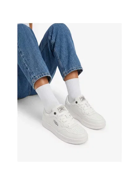 Sneakers Guess Jeans alb