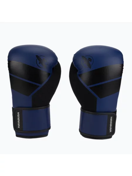Rękawice bokserskie Hayabusa S4 blue/black czarne