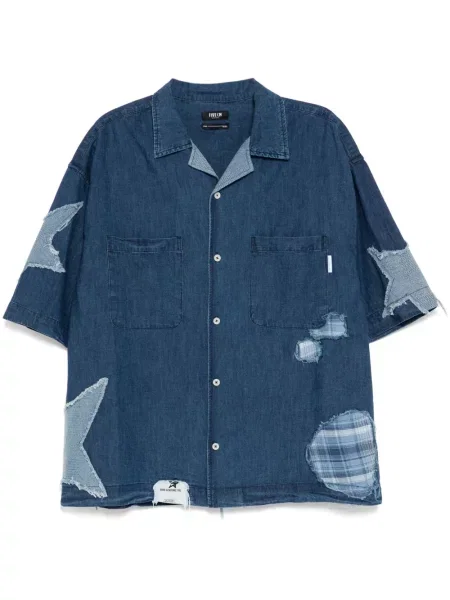 Риза Five Cm синьо