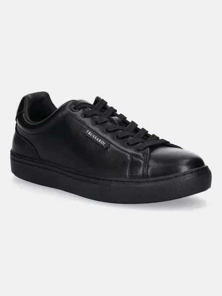 Trussardi sneakers din piele negru