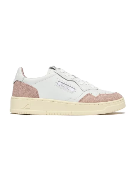 Sneakersy Autry skórzane białe