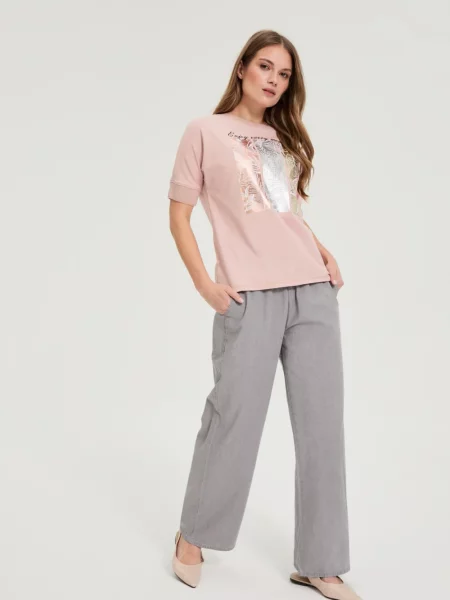 Tricou Marisse gri