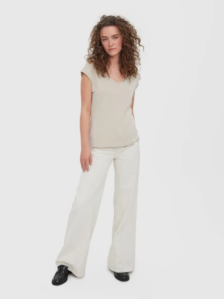 VERO MODA Tricou Filli' gri
