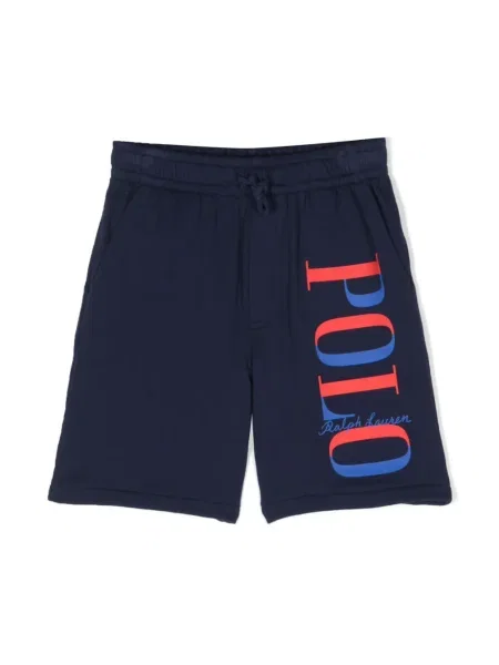 Szorty dziecięce Polo Ralph Lauren niebieskie