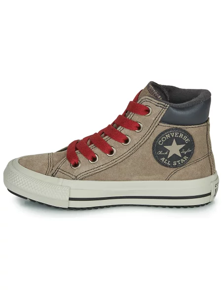 Gyerek bokacsizma Converse barna