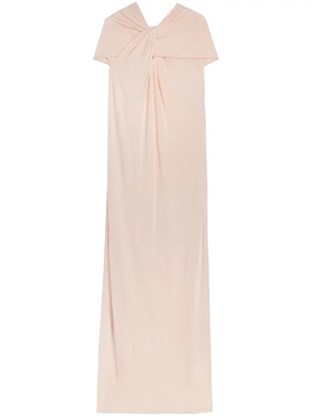 Rochie maxi Jil Sander drapată de costum