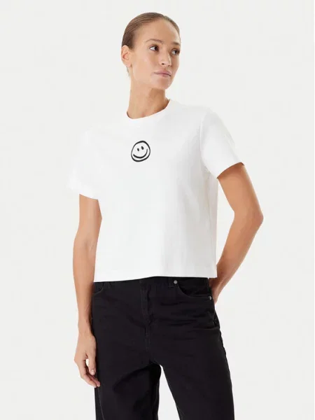 Vero Moda Marškinėliai Sara balta