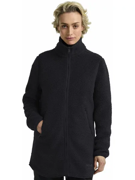 Флісова кофта Jack Wolfskin чорний