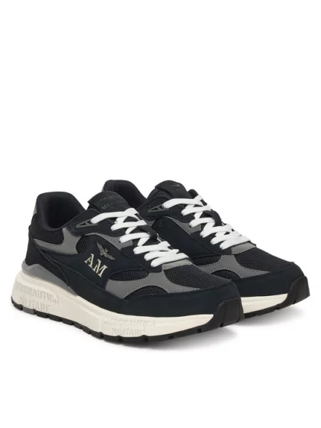 Tenisice Aeronautica Militare SNEAKERS siva