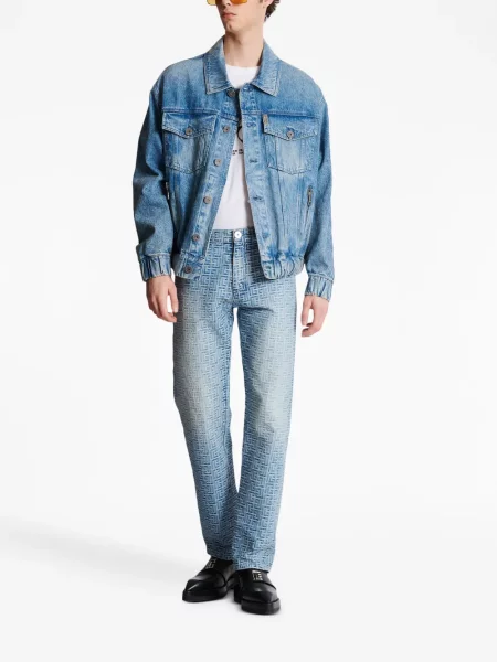 Džínová bunda Balmain modrá