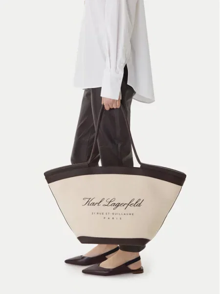 Kabelka Karl Lagerfeld bílá
