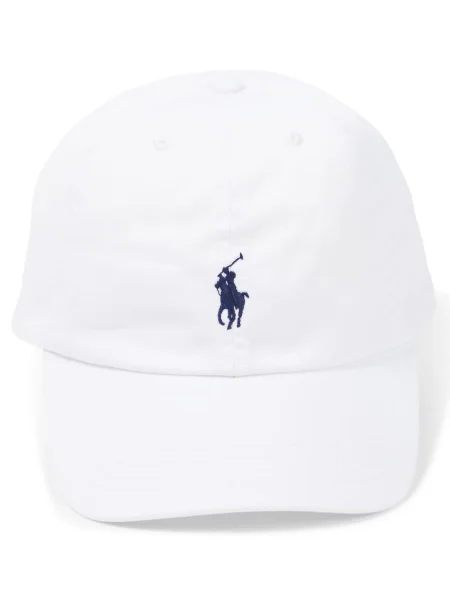Șapcă Polo Ralph Lauren cu autograf alb
