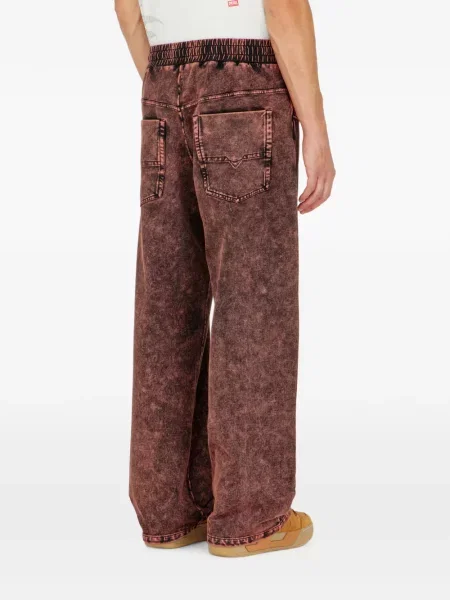 Pantaloni sport Diesel maro
