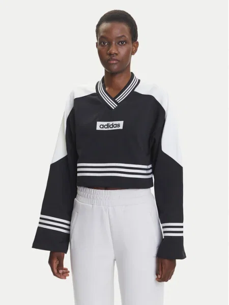 Adidas Bluză Blocking Negru alb