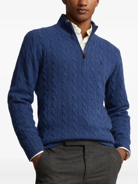 Krátký kostkovaná kšiltovka Polo Ralph Lauren s potiskem zelená