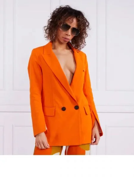 Beatrice B Sacou | Shaped fit portocaliu
