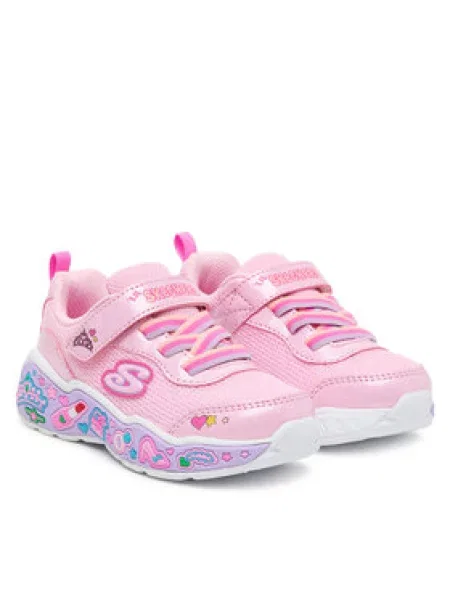 Gyerek félcipő Skechers rózsaszín