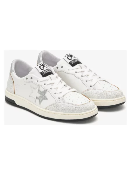 Sneakersy 2star białe
