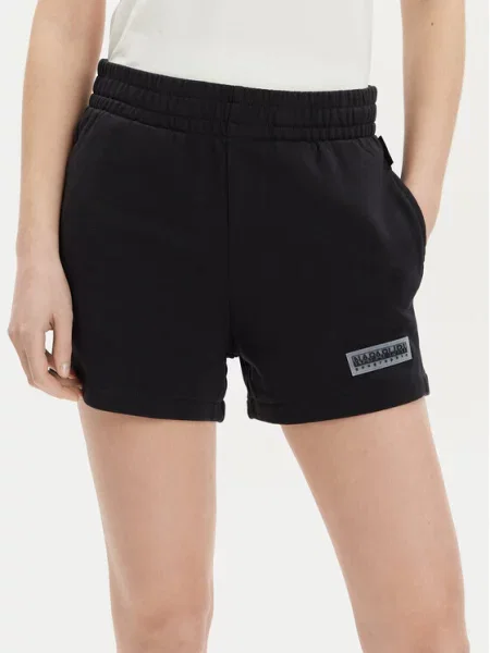 Napapijri Szorty sportowe N-Iaato czarny